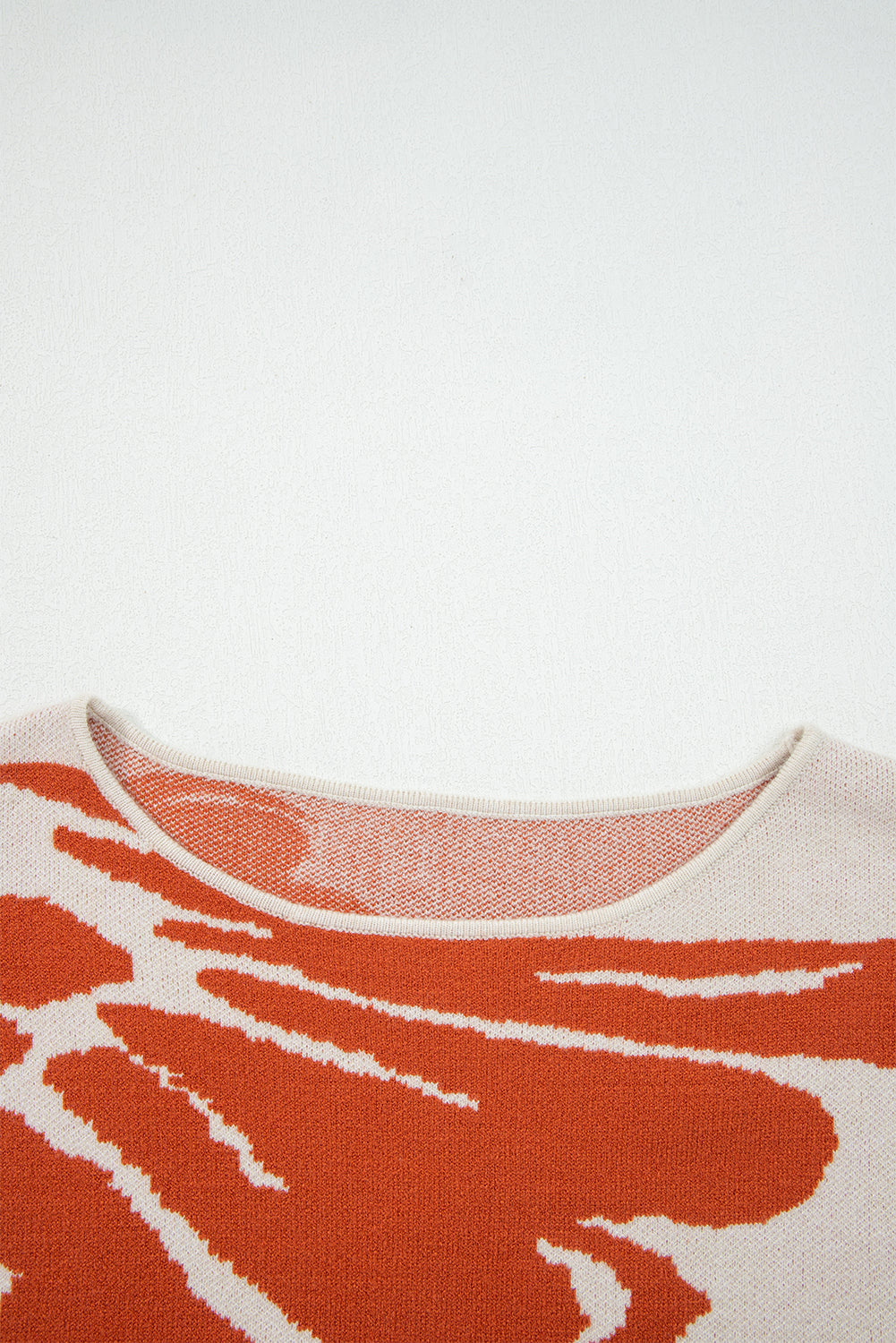 Flower Pattern Sweater