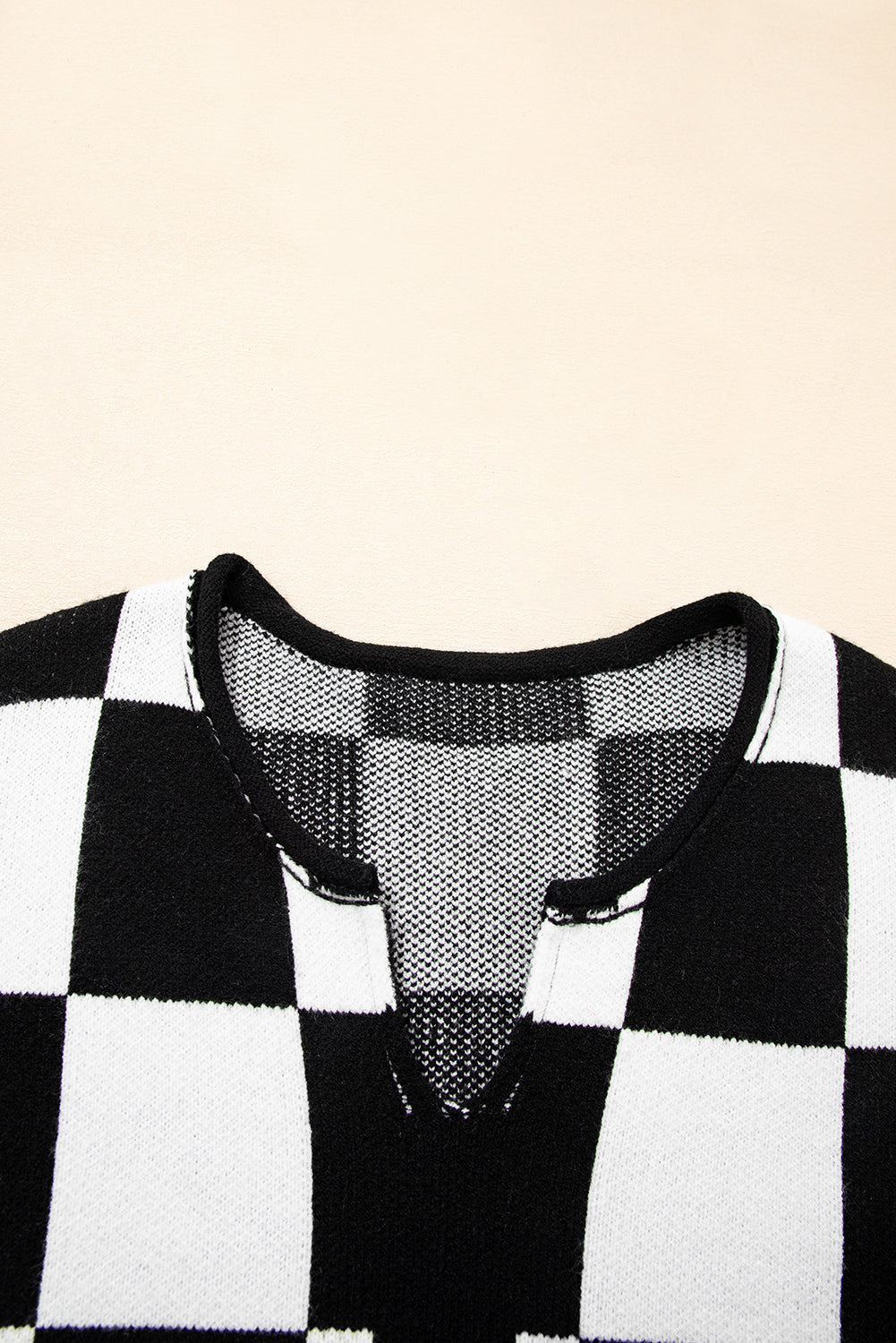 Checkered Sweater