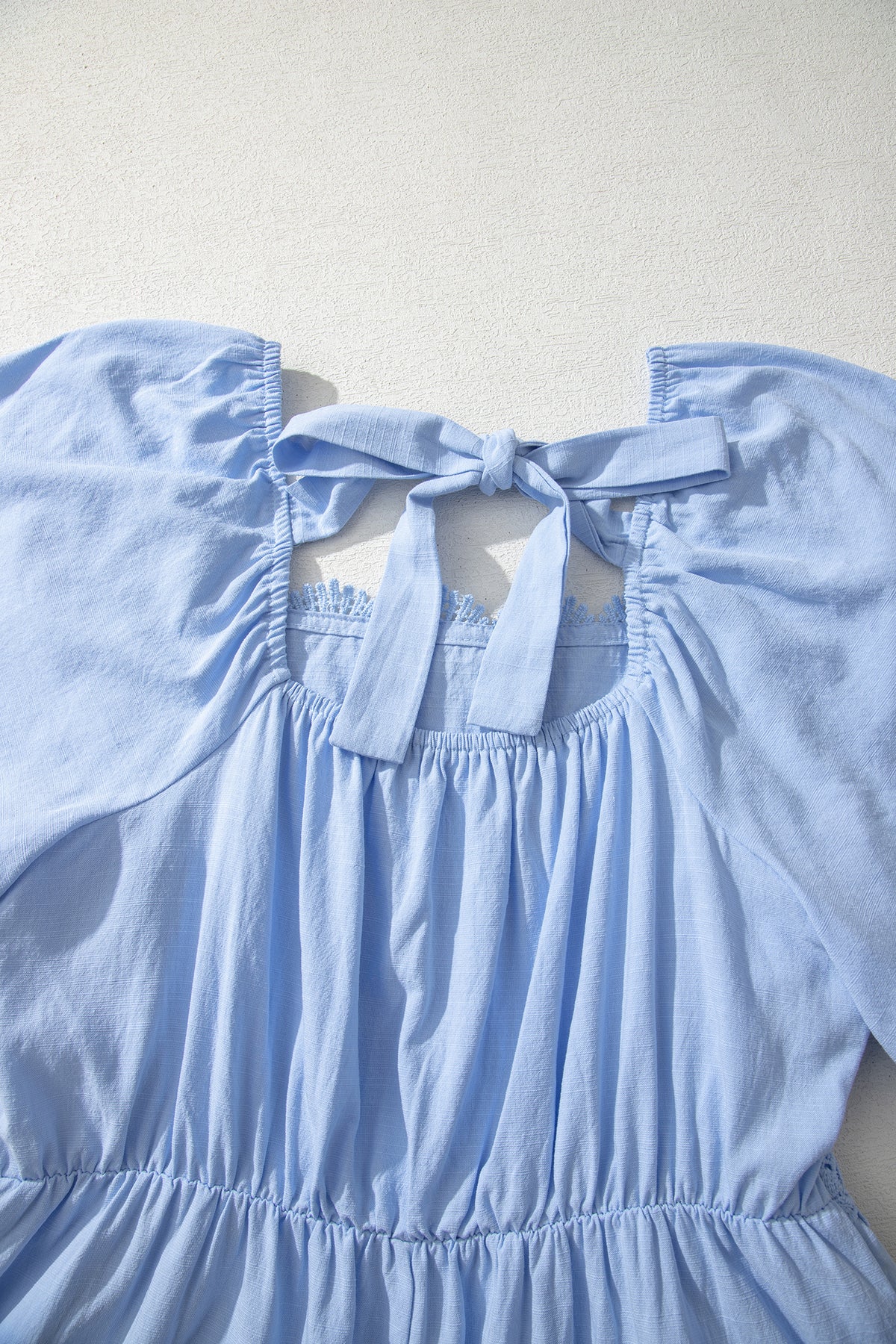 Beau Blue Flowy Midi Dress