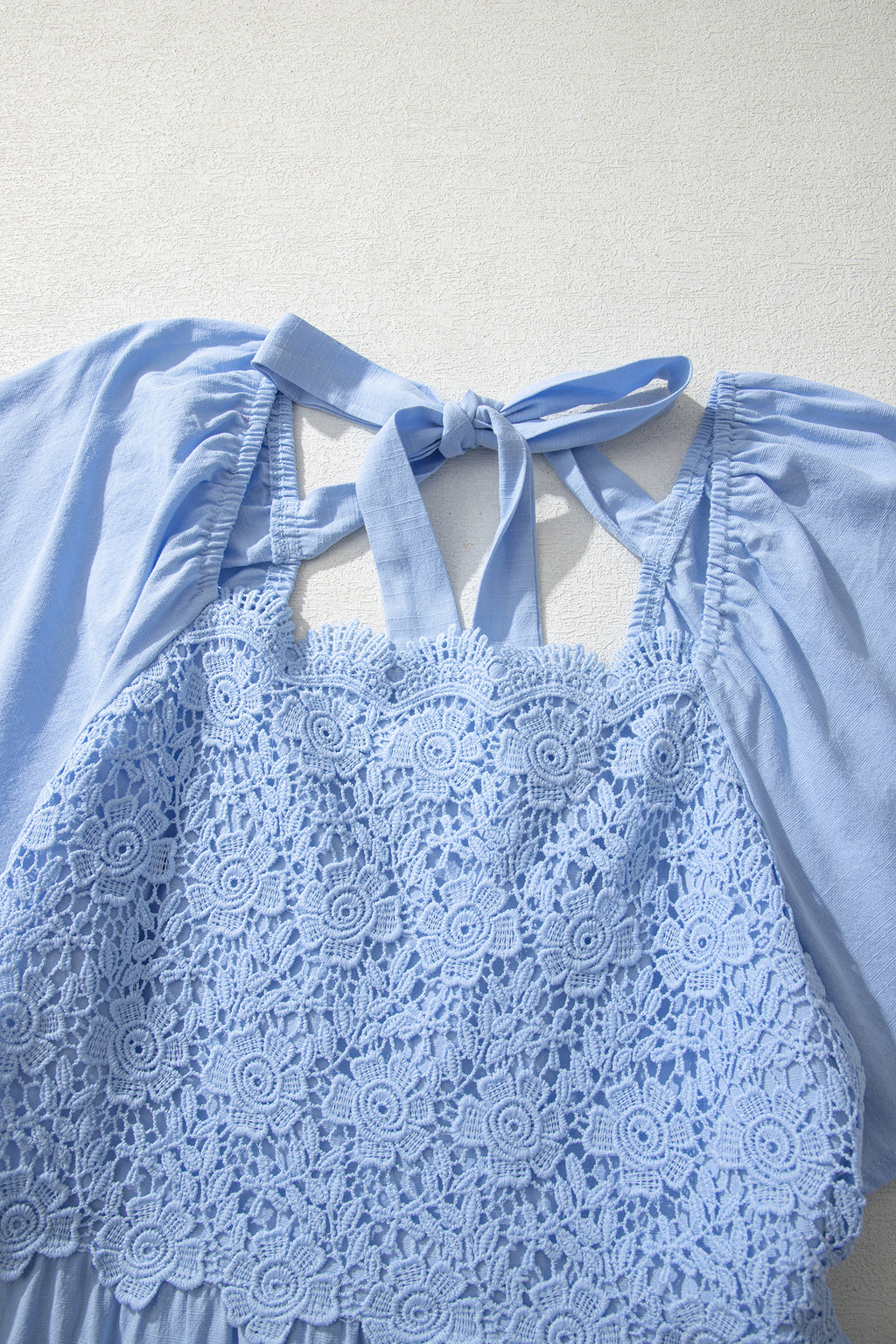Beau Blue Flowy Midi Dress