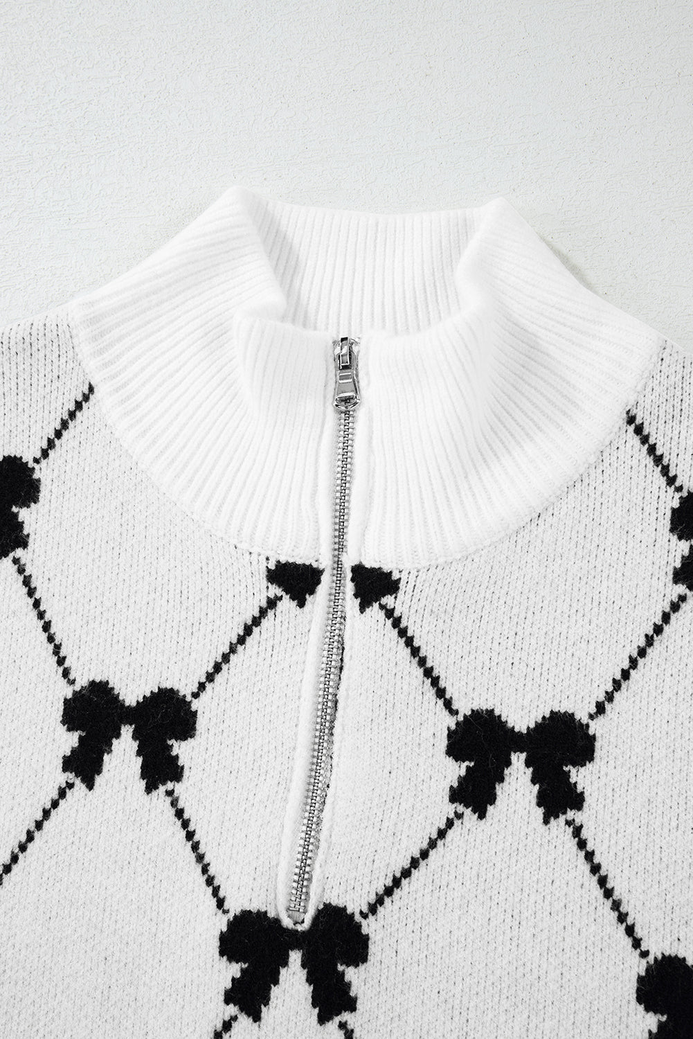 Black Preppy Vibes Sweater Tee