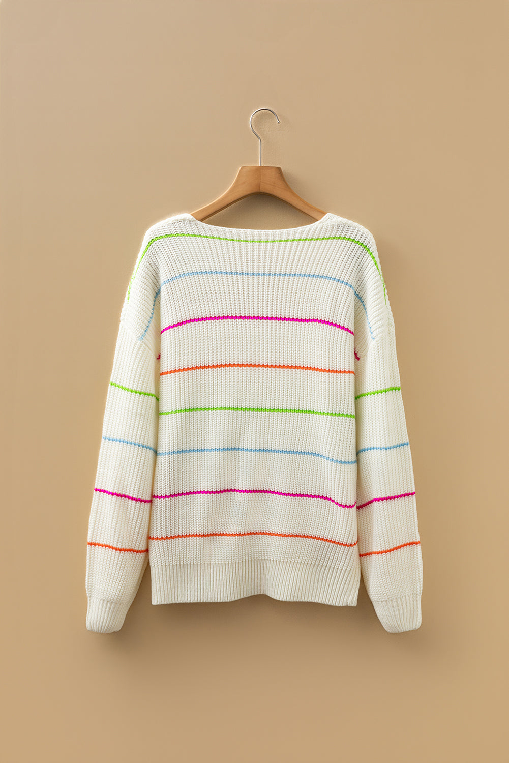 Colorful Striped Sweater