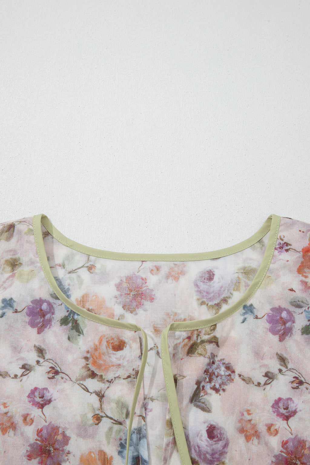 Plus Size Floral Print Blouse
