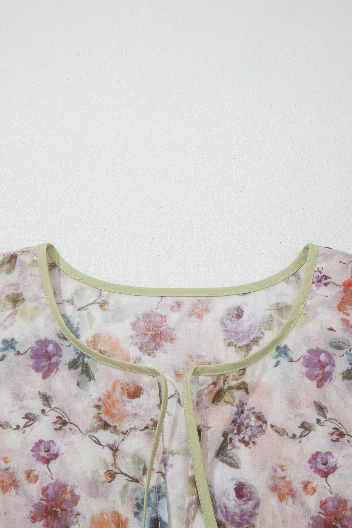 Plus Size Floral Print Blouse