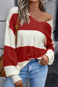 Stripe Loose Sweater