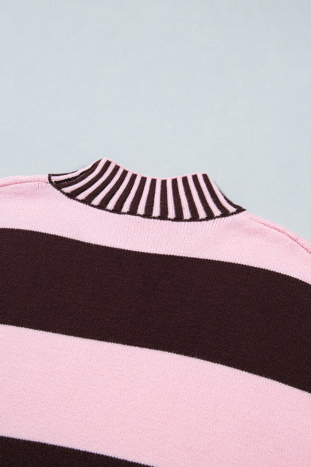High Neck Pullover Sweater