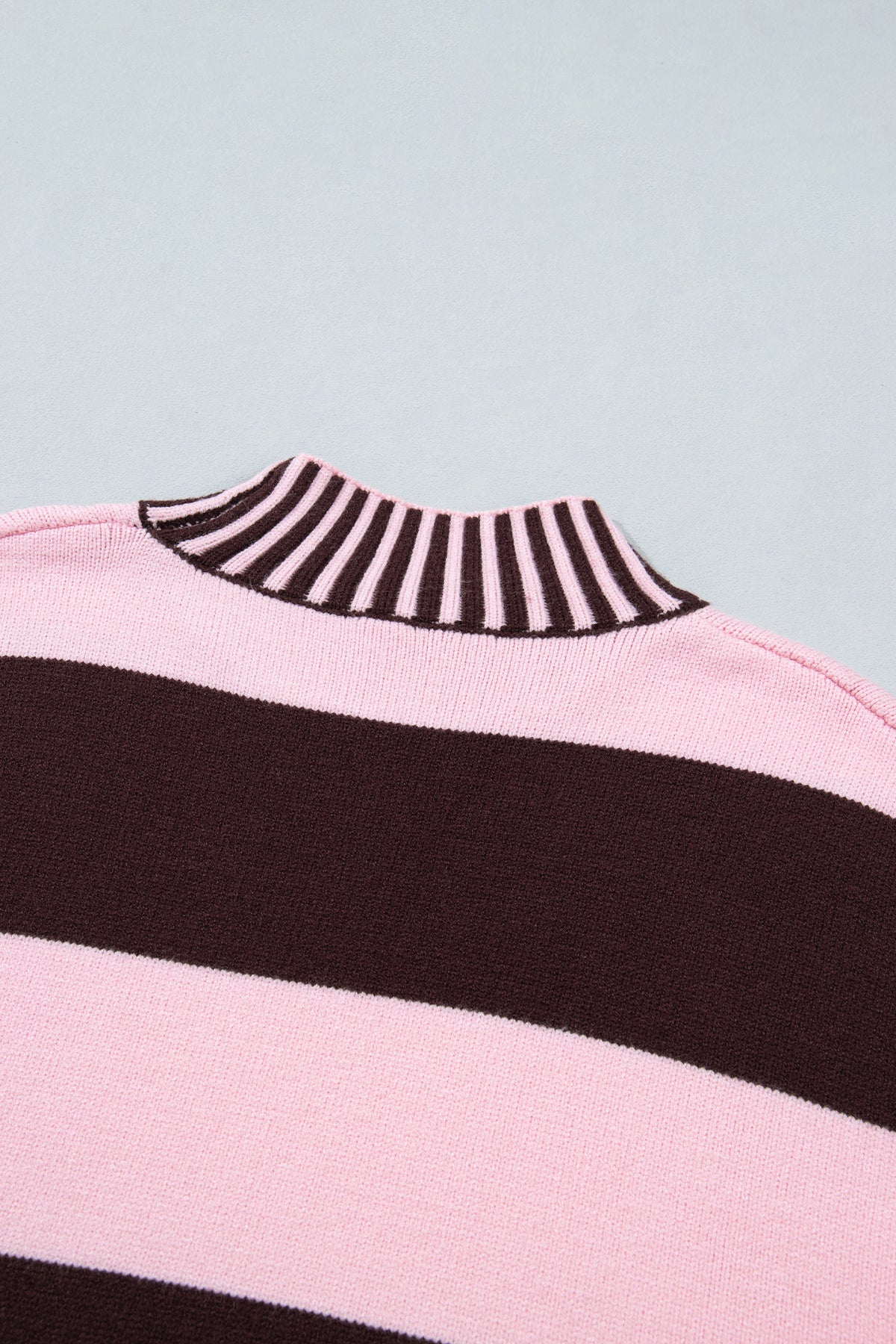 High Neck Pullover Sweater