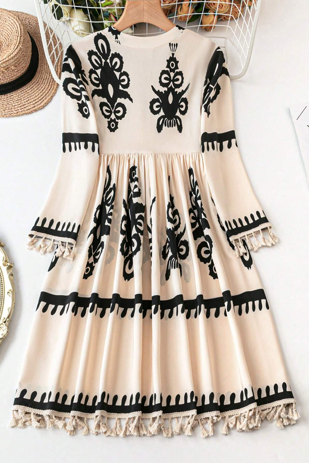 Western Pattern Dress