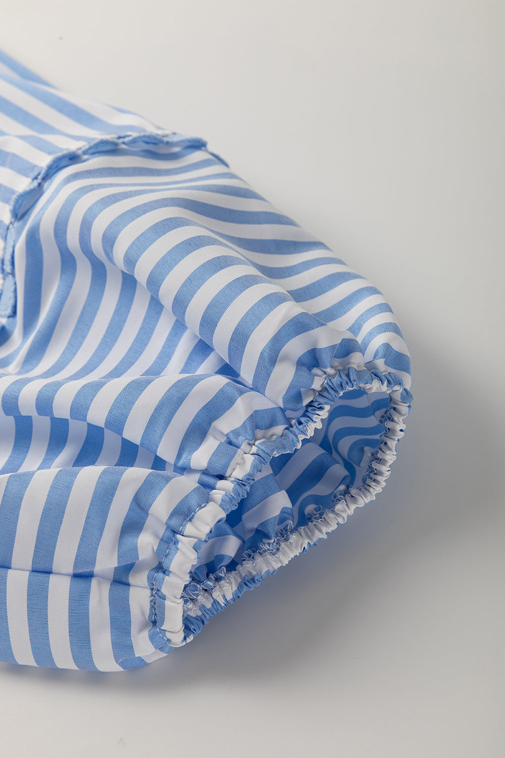 Sky Blue Stripe Blouse