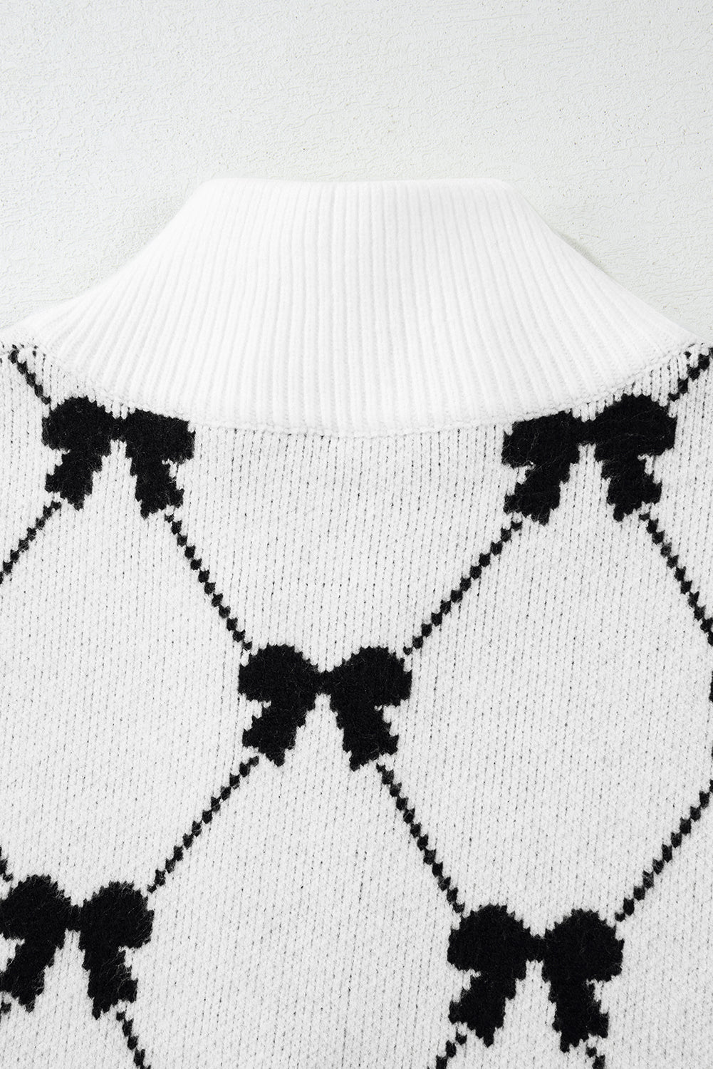 Black Preppy Vibes Sweater Tee