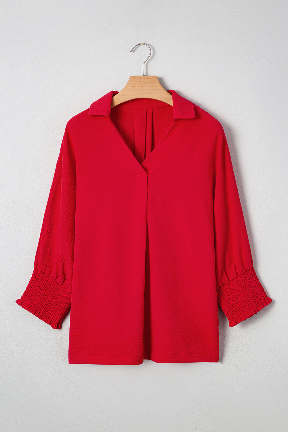 Fiery Red Tunic Top
