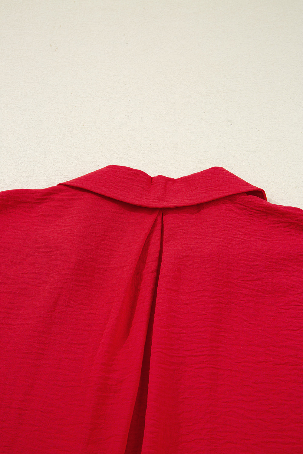 Fiery Red Tunic Top