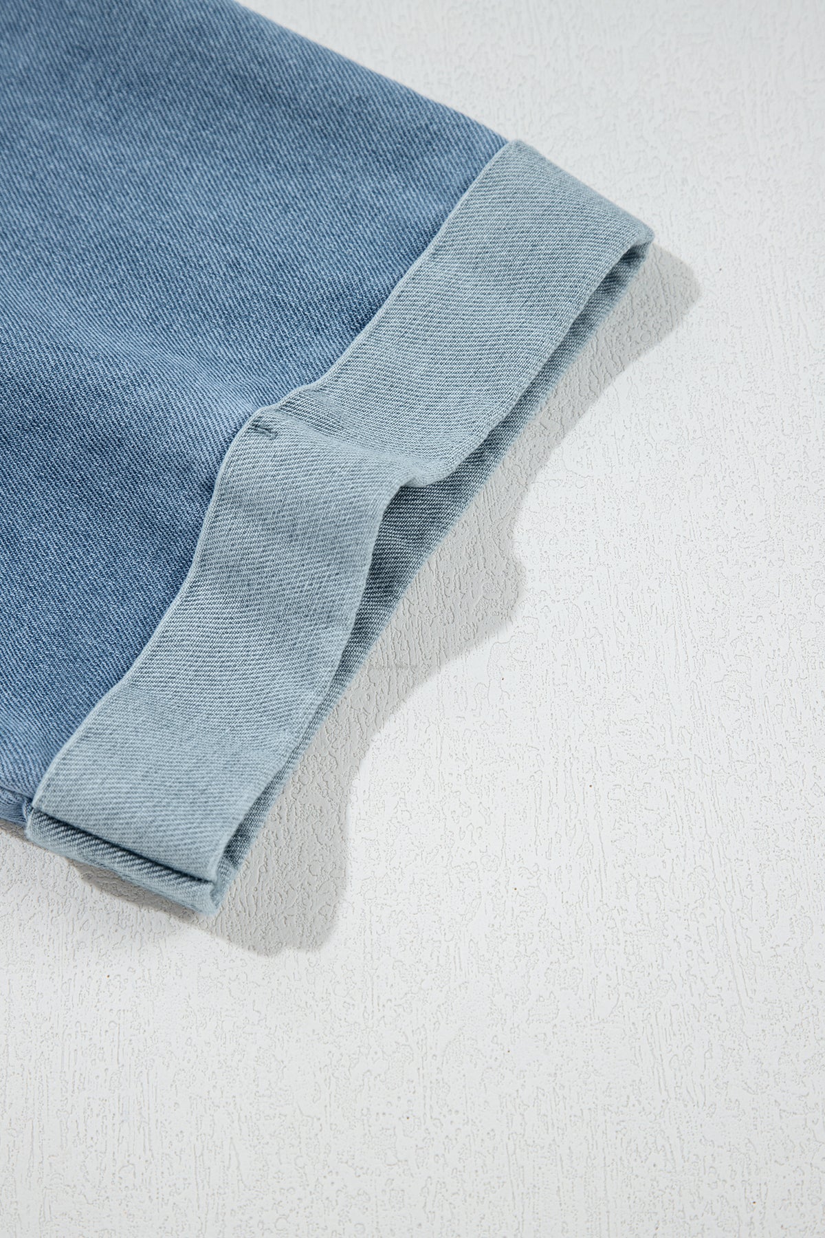Parchment Denim Round Neck Tee