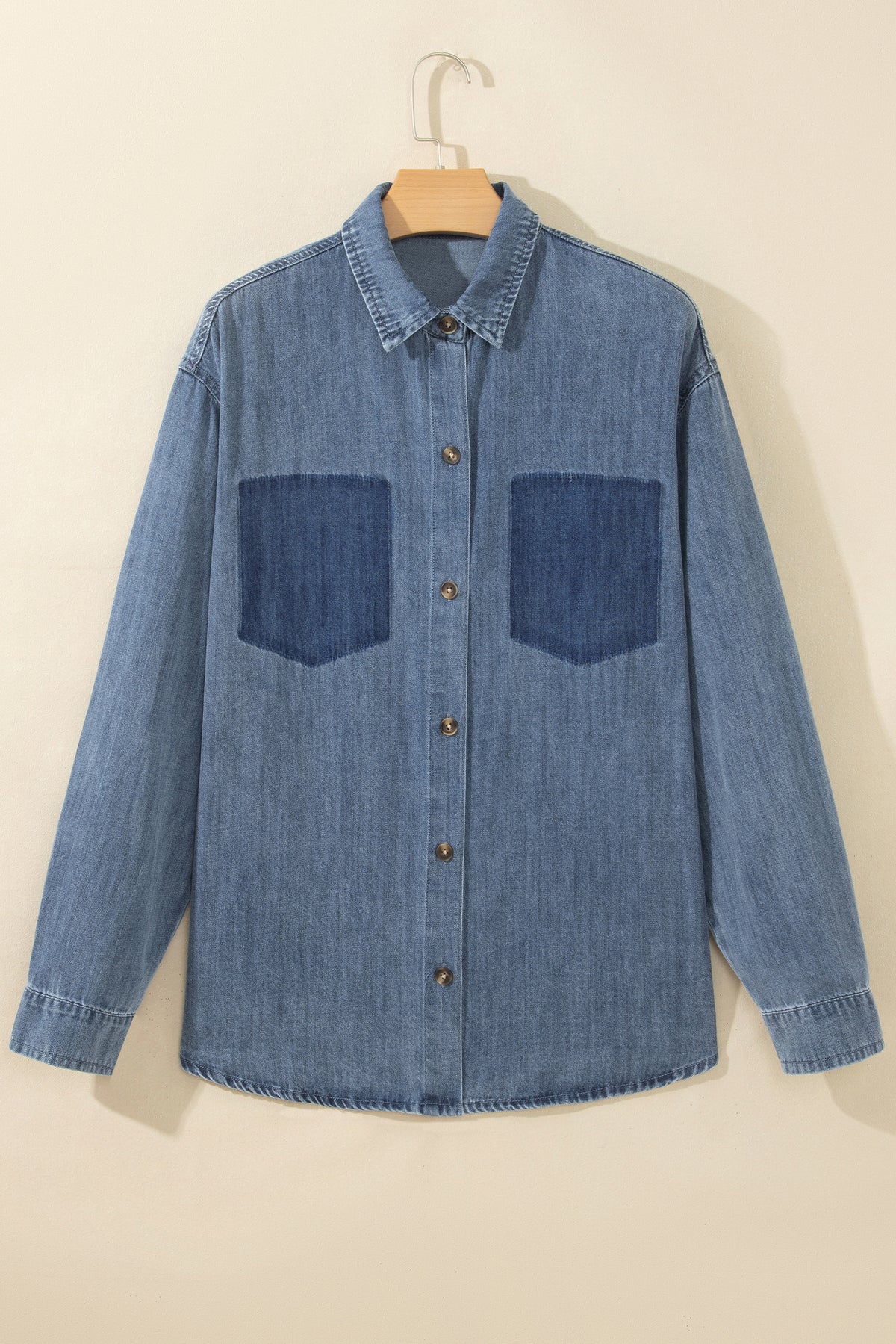 Sky Blue Denim Shirt