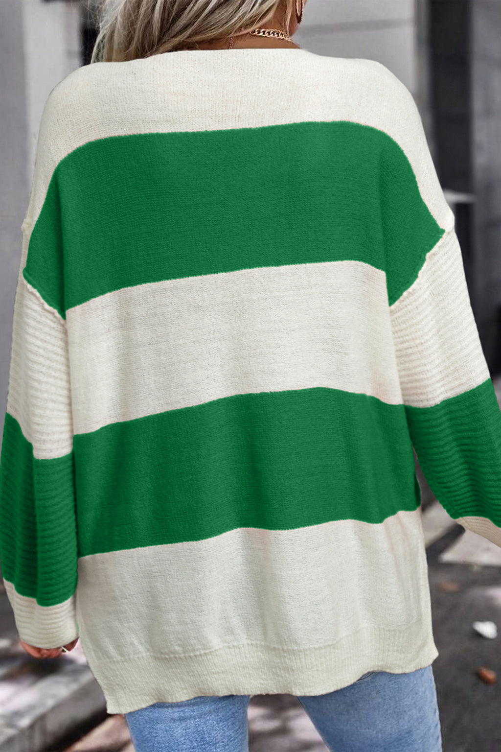 Stripe Loose Sweater