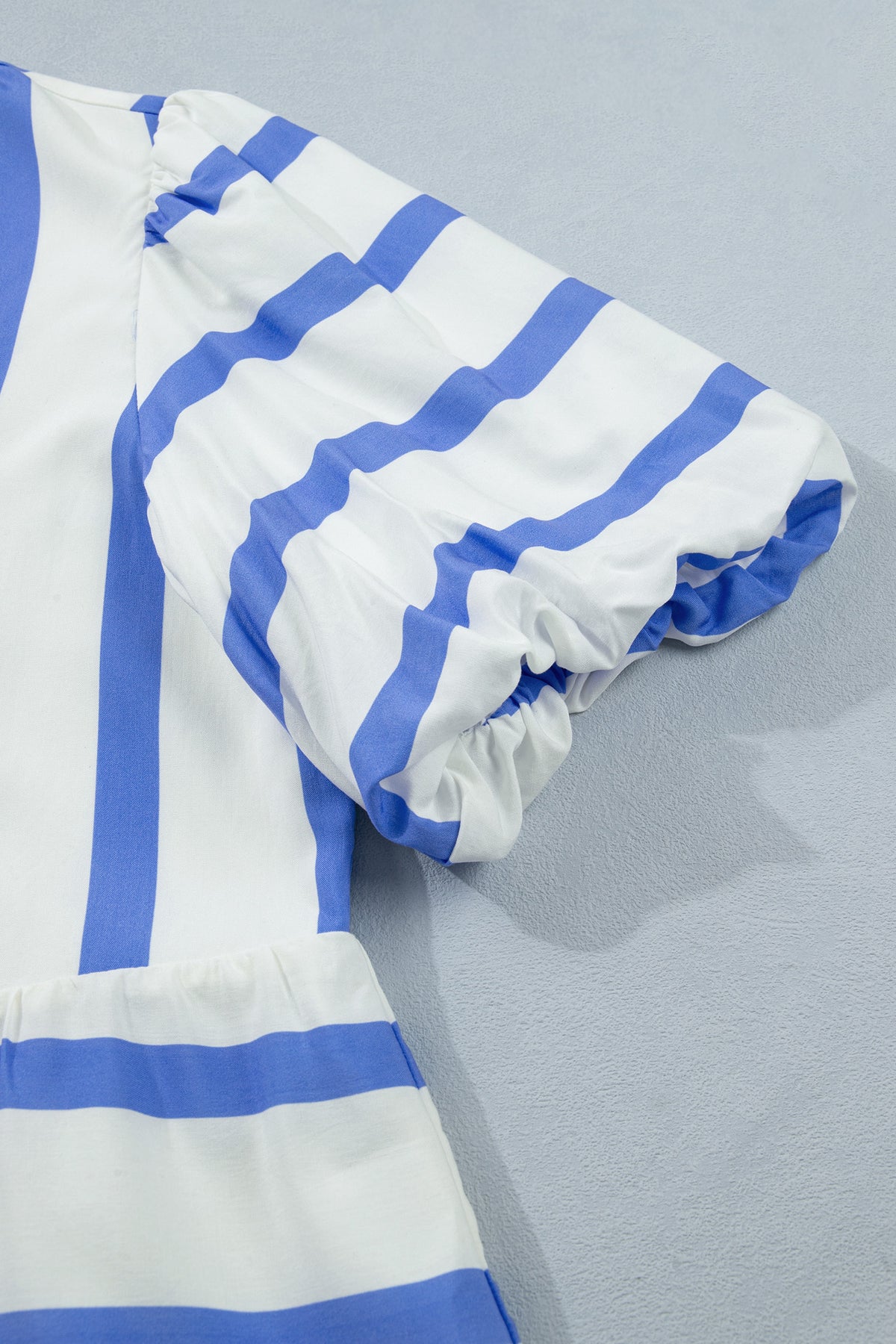 Sky Blue Stripe Blouse