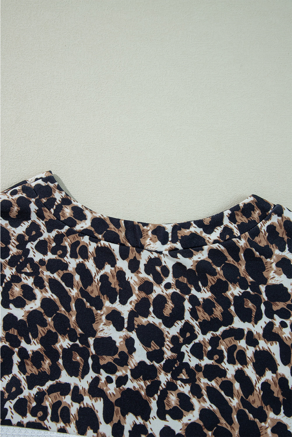 White Leopard Top