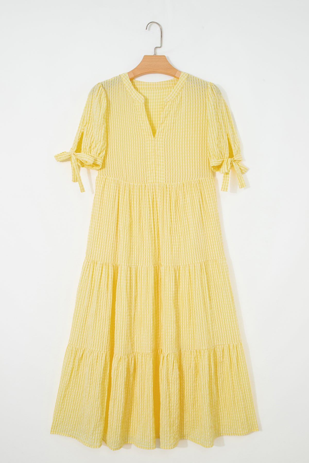 Yellow Midi Dress