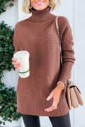 Turtleneck Ribbed sweater