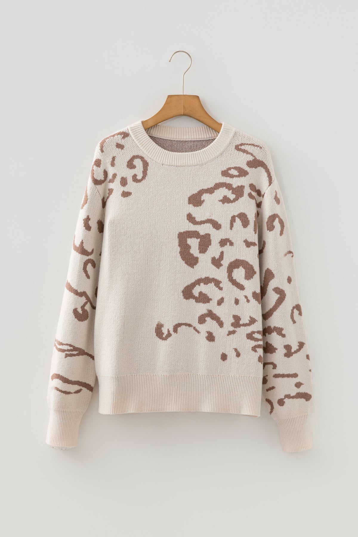 Leopard Print Sweater