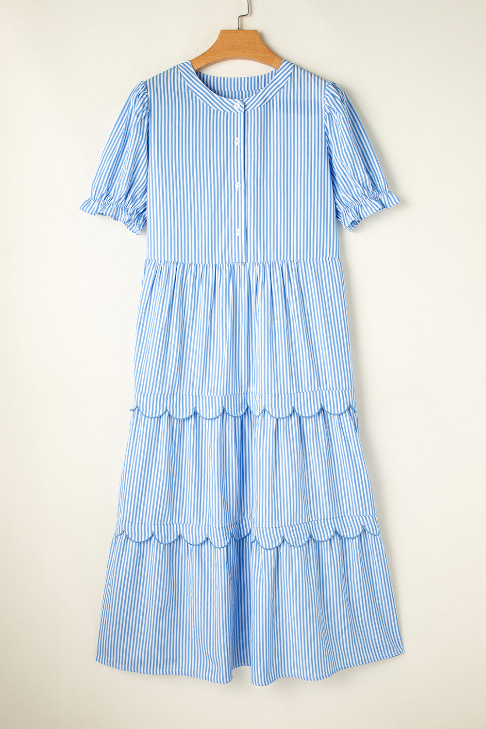 Sky Blue Stripe Dress