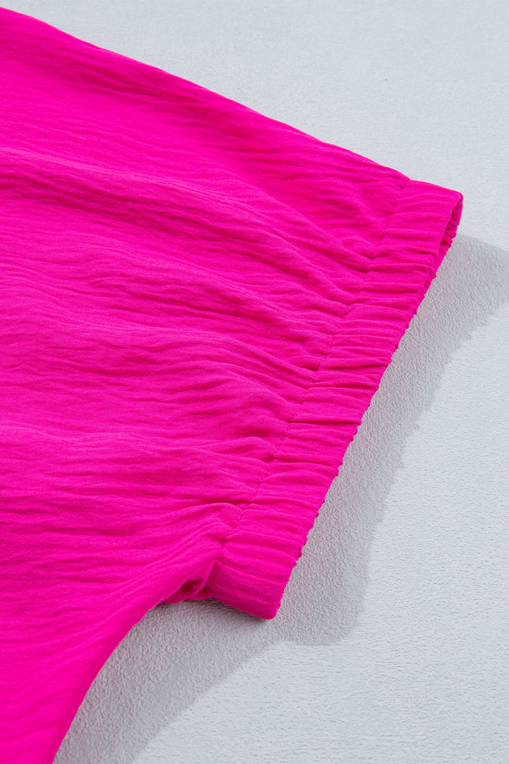 Plus Size Leopard Accent Short Sleeve Top