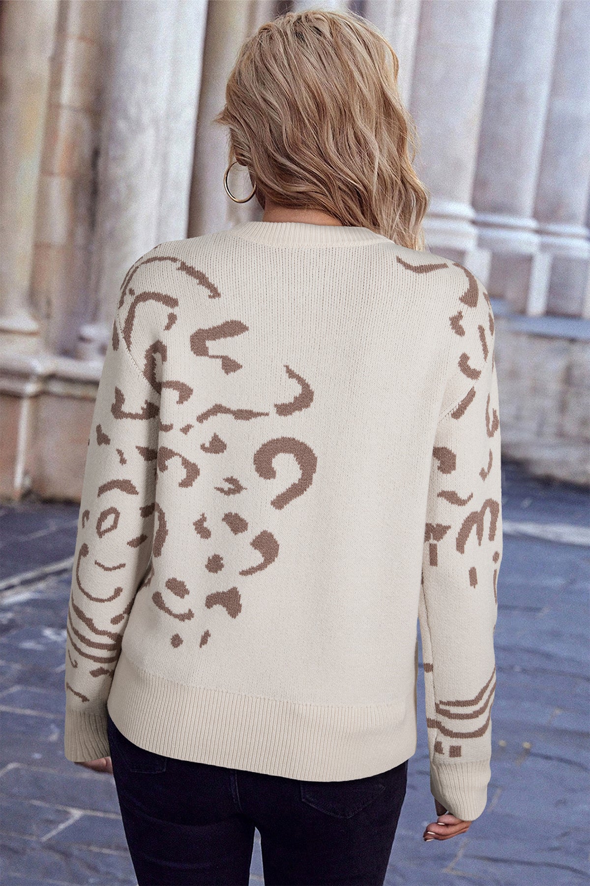 Leopard Print Sweater