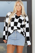Checkered Sweater